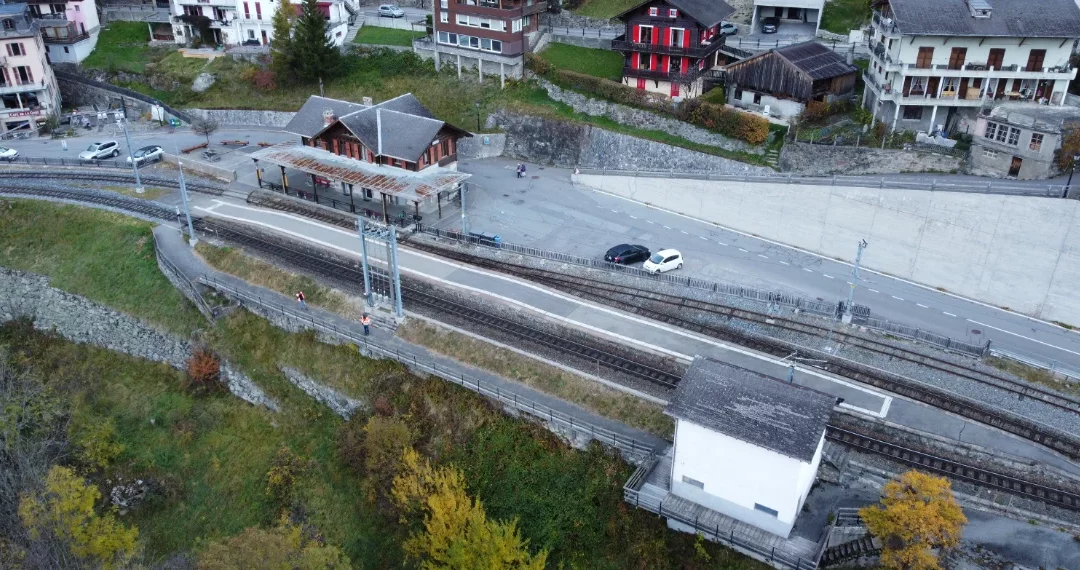 Transformation de la gare de Finhaut