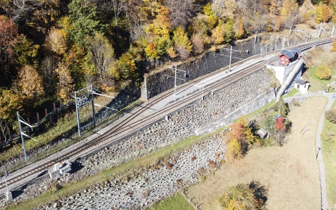 Transformation de la gare du Trétien