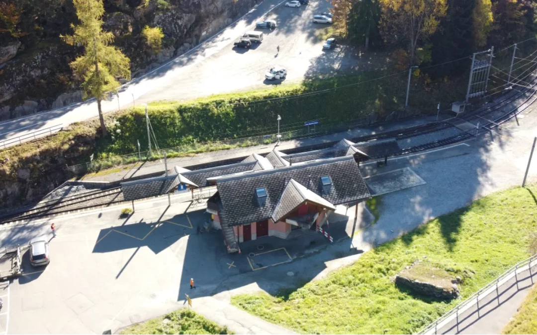Déplacement et modernisation de la gare des Marécottes