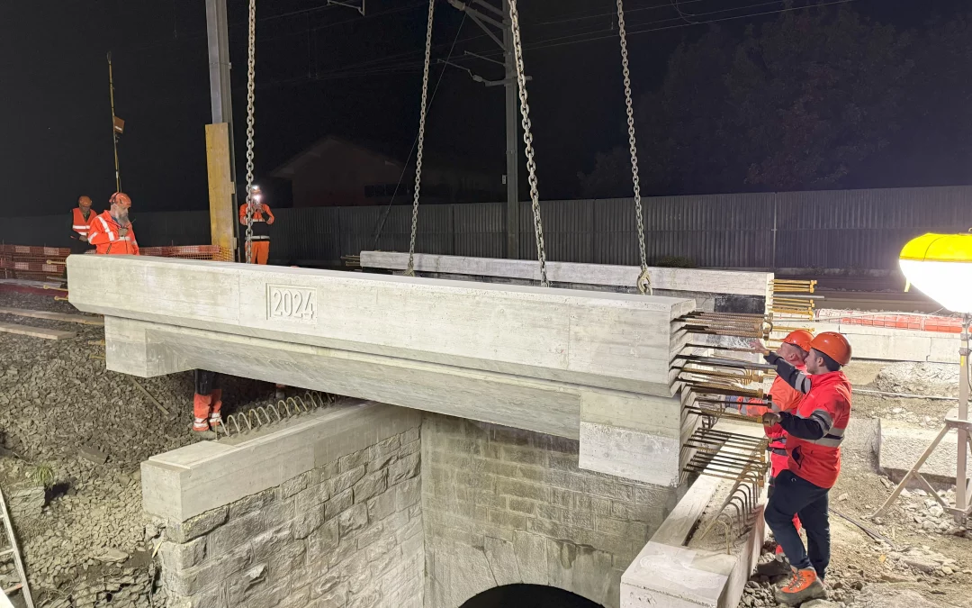 Reconstruction du ponceau de la Préventive à Martigny