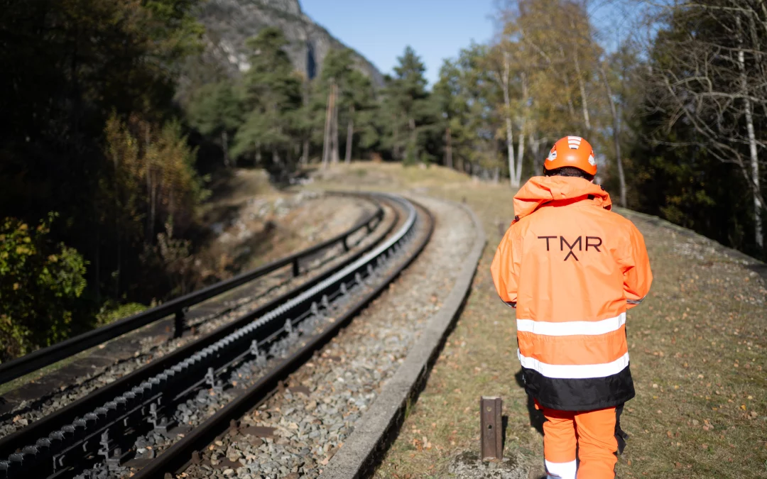 Travaux sur le Mont-Blanc Express