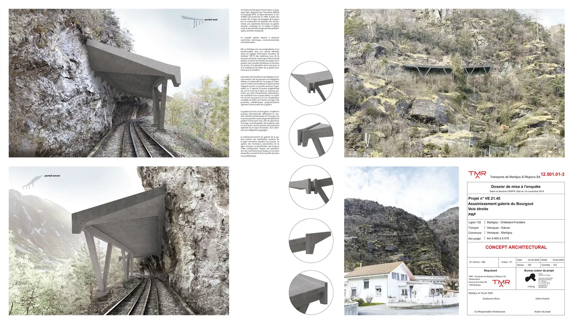 Dossier de mise à l'enquête