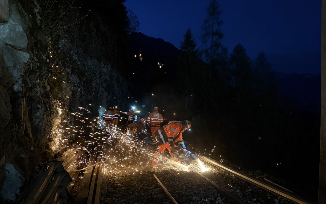 Travaux de nuit entre Le Trétien et le tunnel du Lachat – 04.2026